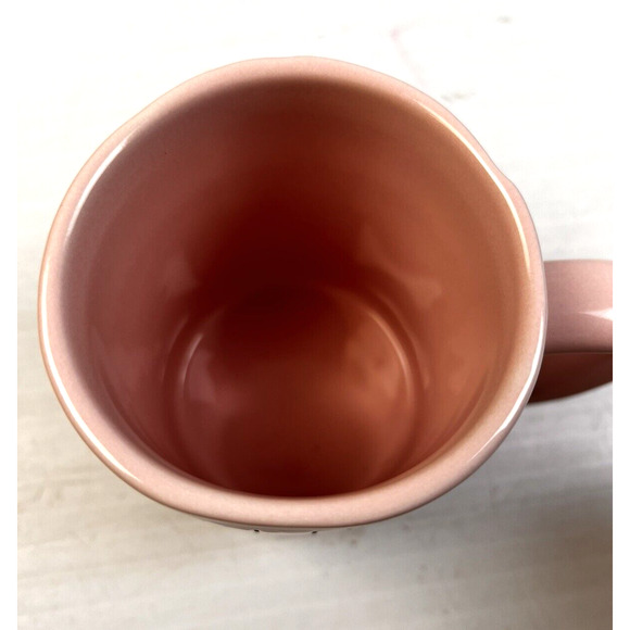 Rae Dunn Little Mermaid Disney Princess Mug Pink Artisan Collection By Magenta - Picture 5 of 7